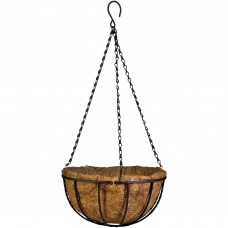 CobraCo Canterbury 12" Metal and Coconut Liner Hanging Basket   562737202